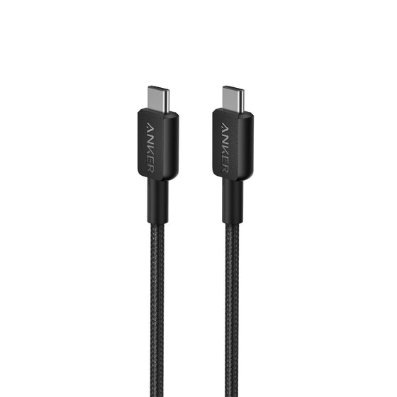 Anker 322 C to C Cable 3ft Braided - Black