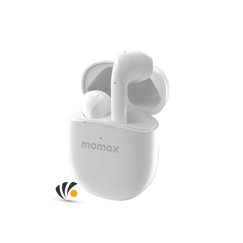 Momax Pills Lite 2 True Wireless Bluetooth Earbuds and Charging Case White