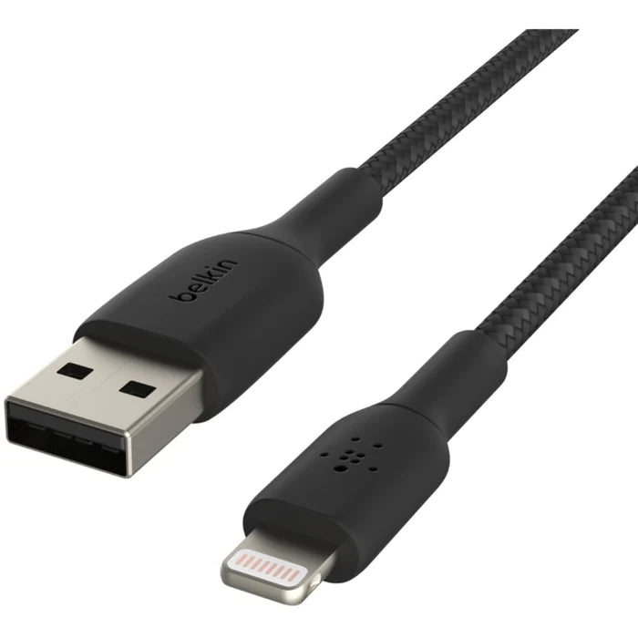 Belkin Boost Charge Lightning to USB Type-A Cable 6.6', Black