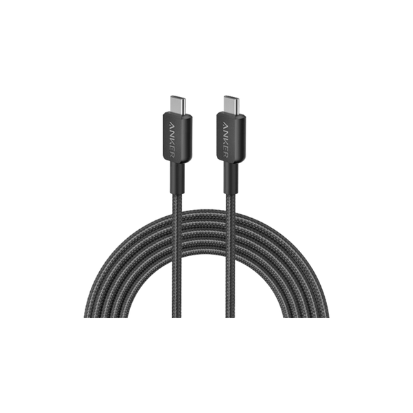 Anker 322 C to C Cable 6ft Braided - Black