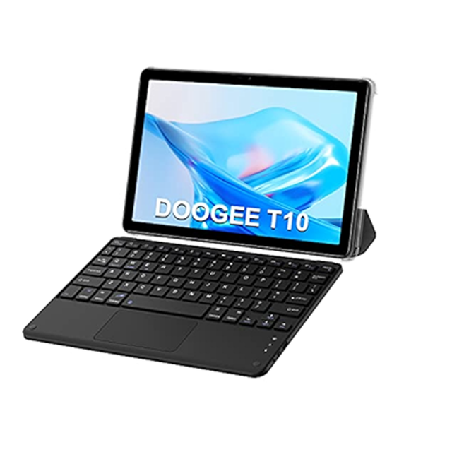 Doogee T10 Pro Tablet Docking Keyboard+TPU Case