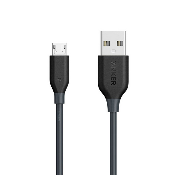 Anker Powerline Micro USB (3ft) Black Offline Packaging V3