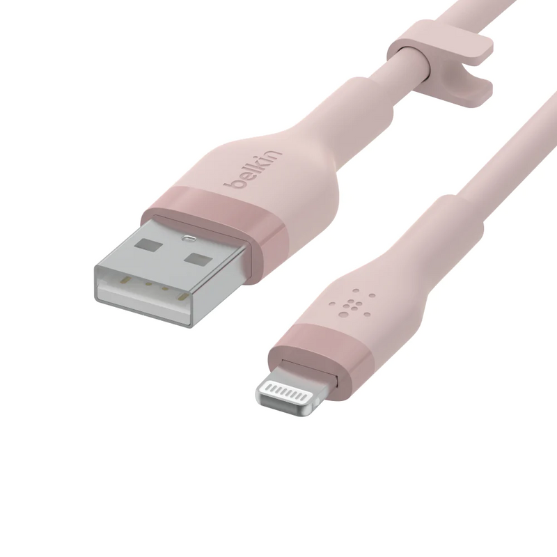 Belkin USB cable 1 m USB A USB C /Lightning Pink