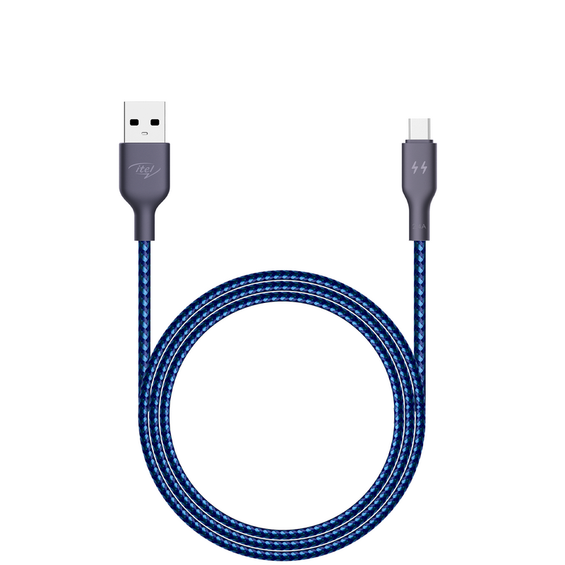 ITEL CABLE 2.4A Micro 1M ICD-M23 Blue