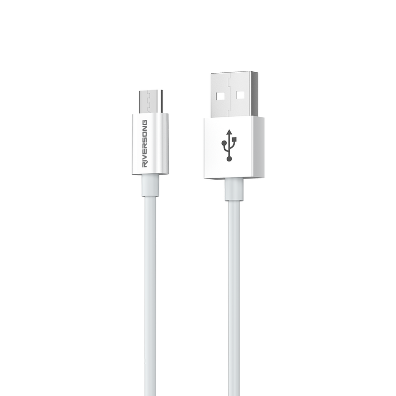 Riversong Cable Lotus S USB-A To Micro USB 1.2MWhite