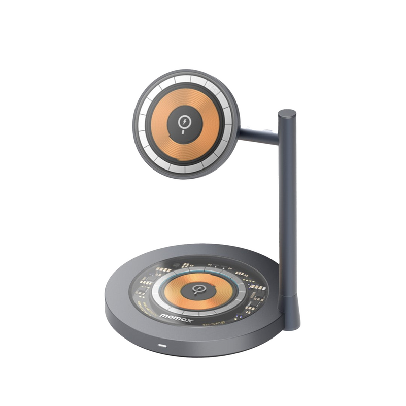 MOMAX Q.Mag Dual 2 Dual Magnetic Wireless Charging Stand