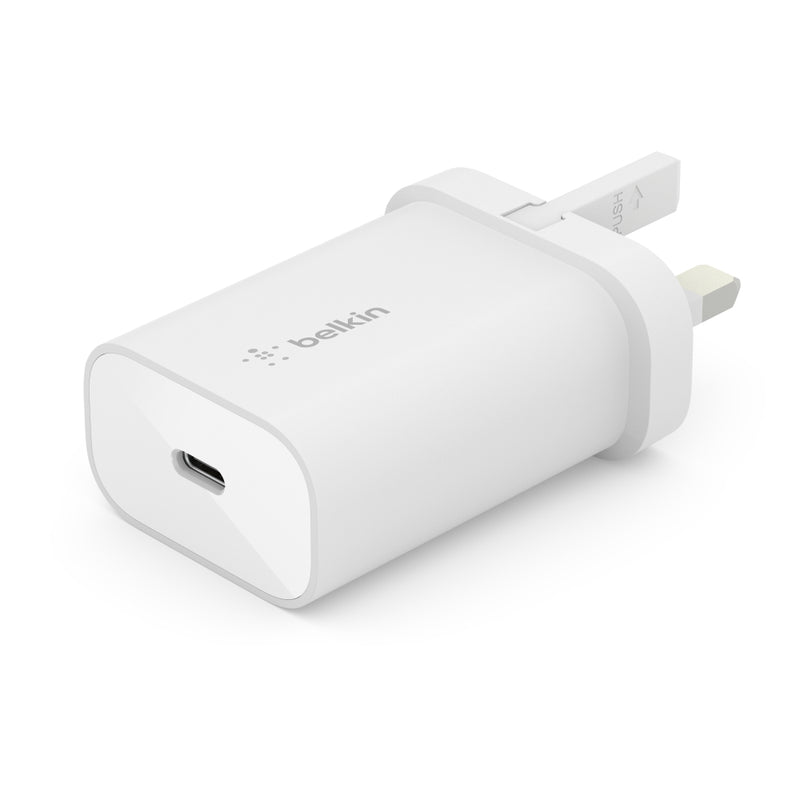 Belkin USB-C PD 3.0 PPS Wall Charger 25W White