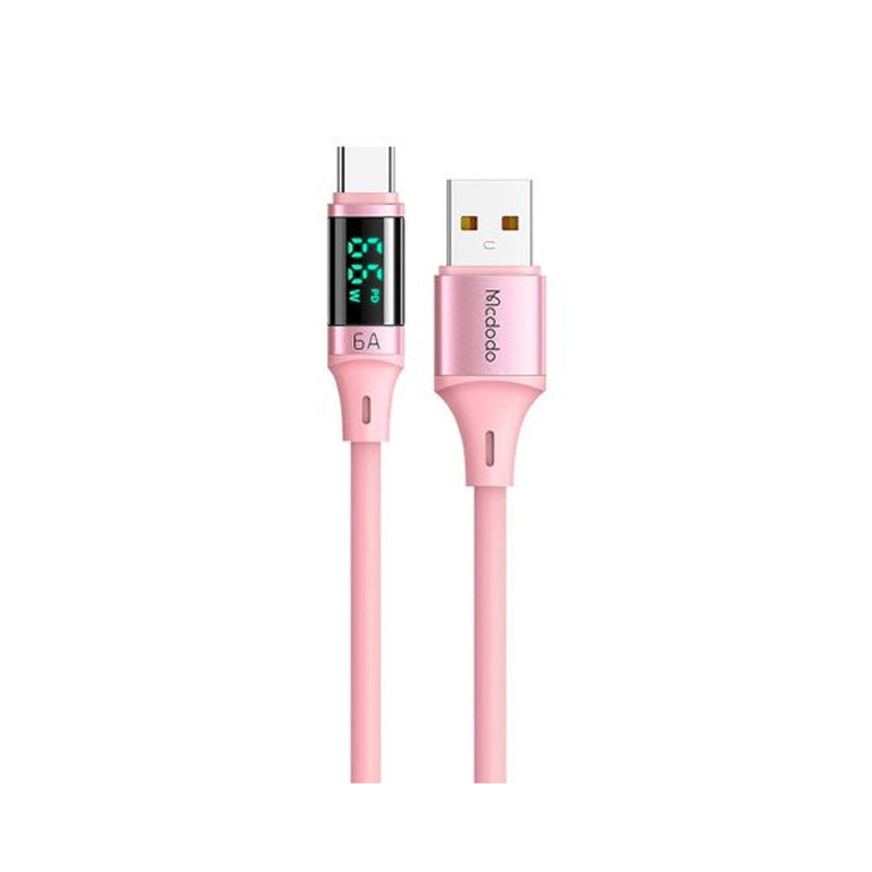 MCdodo Cable DIGITAL PRO TYPE-C 5A 1.2M (pink)