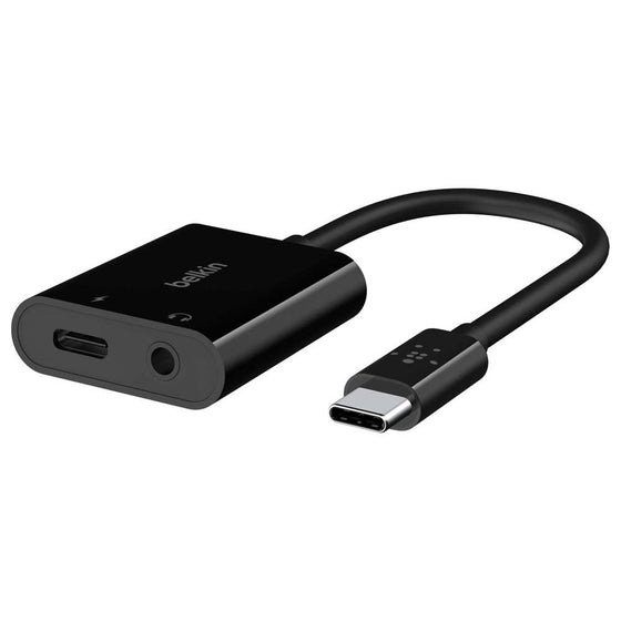 Belkin 3.5mm Audio + USB-C Charge Adapt