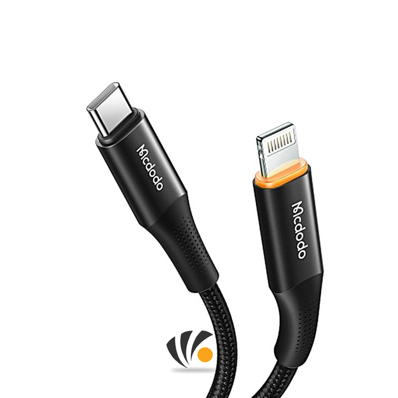 Mcdodo  TYPE-C TO Lightning PD 20W DATA Cable 1.2 Black