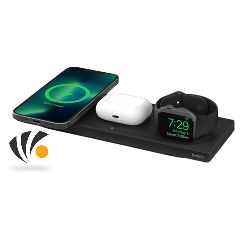 Bliken 3-in-1 Wireless Charging Pad with MagSafe