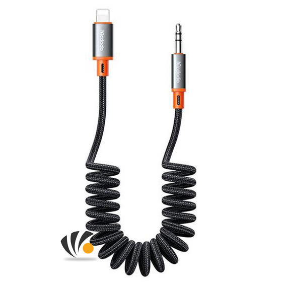 Mcdodo  Cable USB  Lightning to 3.5mm AUX Jack CoilCastle Series 1.8m