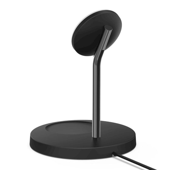 Belkin BOOSTCHARGE PRO 2-in-1 Wireless Charger Stand with MagSafe 15W Black